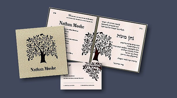 new bar bat mitzvah invites